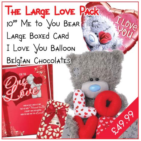 Large Love Valentines Day Pack £49.99